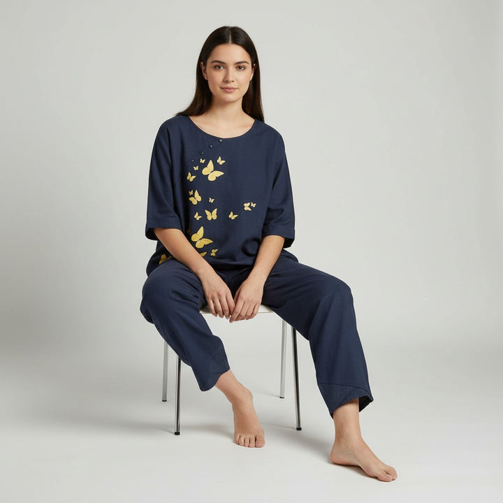 B Unique Fashions Elegant Autumn Two-Piece Fashion Set-B Unique Fashions