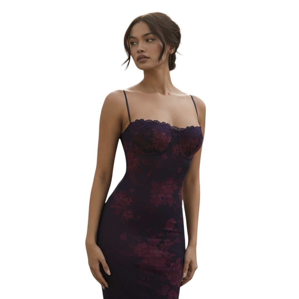 B Unique Fashions - Elegant Women's Slim Fit Autumn Dress-STYLAAR-B Unique Fashions