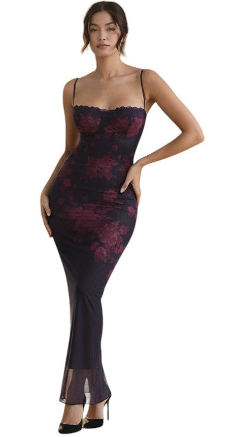 B Unique Fashions - Elegant Women's Slim Fit Autumn Dress-STYLAAR-B Unique Fashions