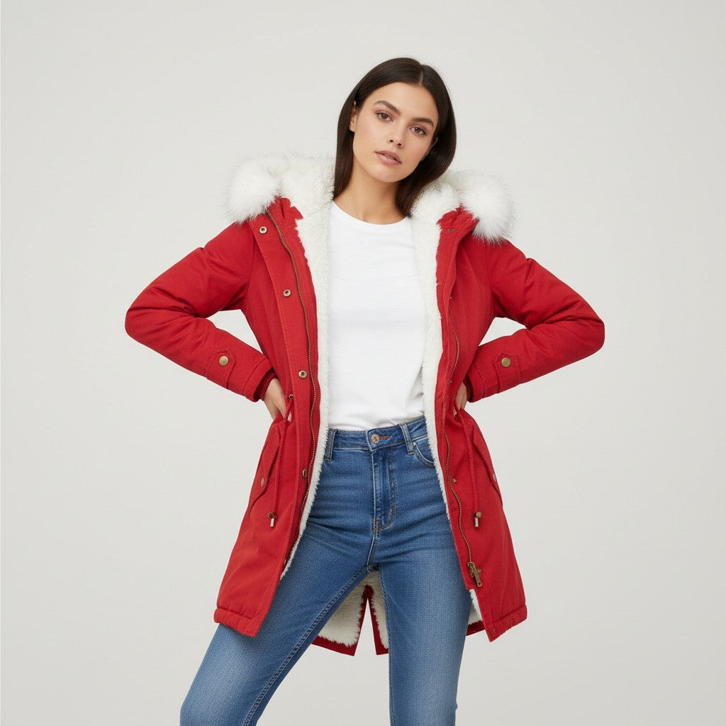 B Unique Fashions Extra Warm Winter Jacket with Fleece Lining-B Unique Fashions