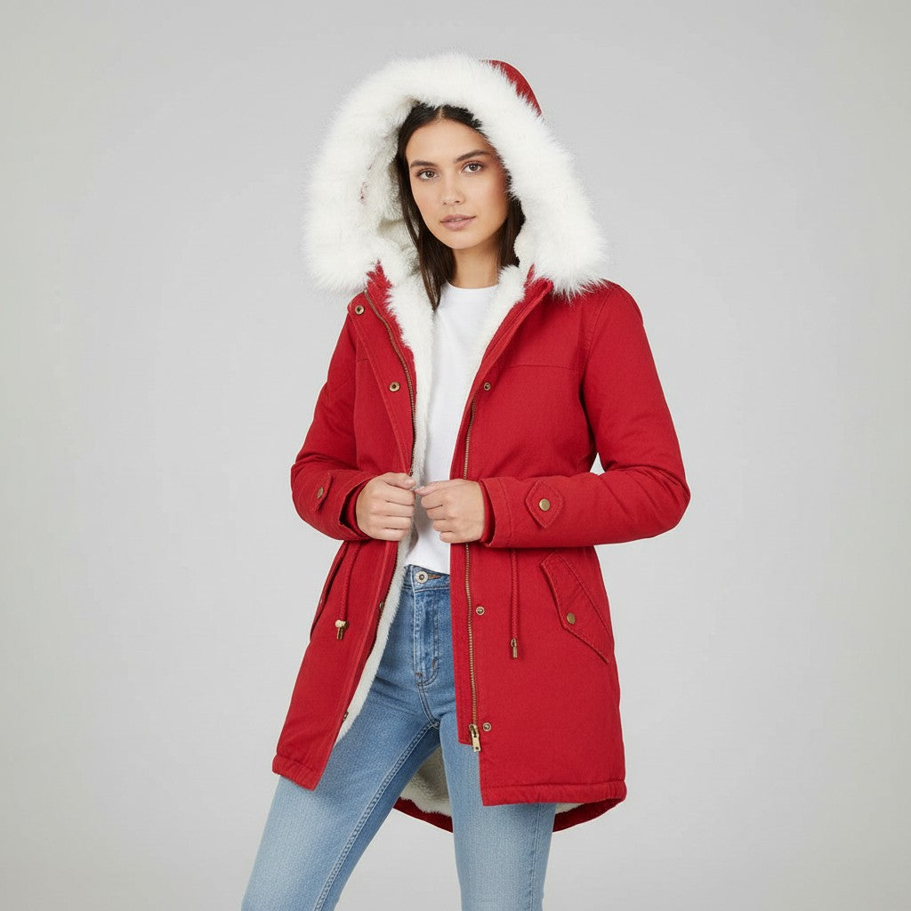 B Unique Fashions Extra Warm Winter Jacket with Fleece Lining-B Unique Fashions