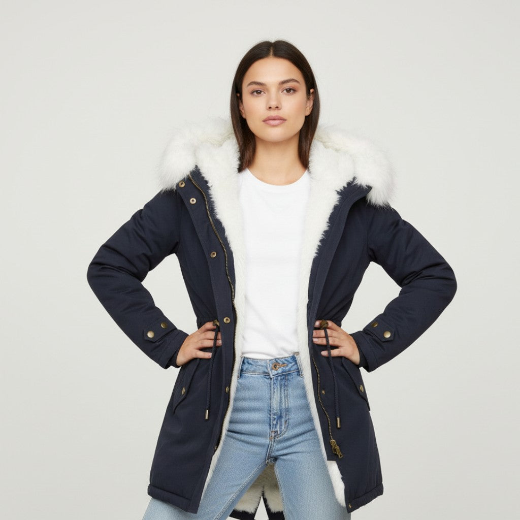 B Unique Fashions Extra Warm Winter Jacket with Fleece Lining-B Unique Fashions