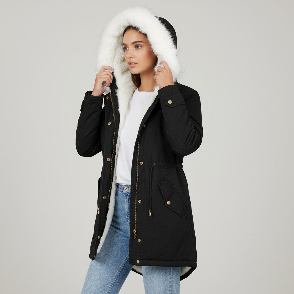 B Unique Fashions Extra Warm Winter Jacket with Fleece Lining-B Unique Fashions