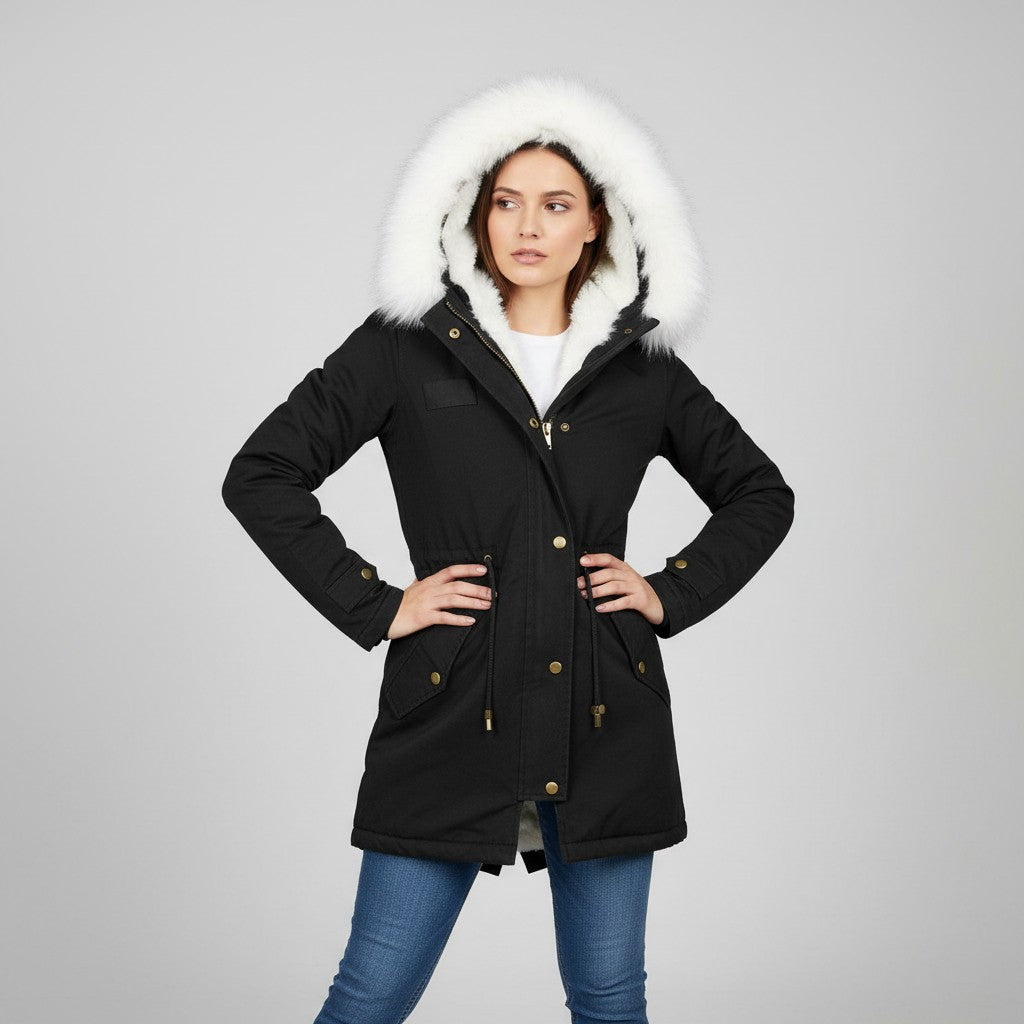 B Unique Fashions Extra Warm Winter Jacket with Fleece Lining-B Unique Fashions