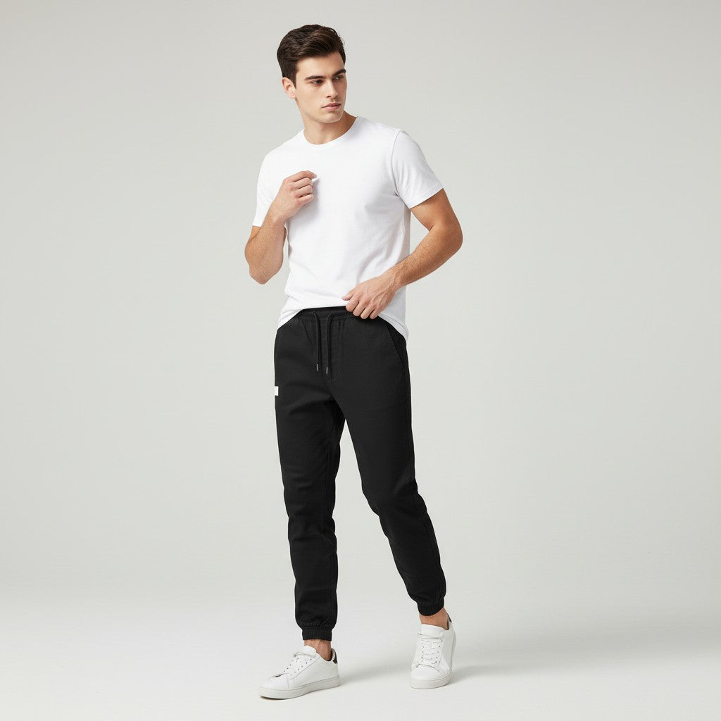 B Unique Fashions Men’s Autumn Polyester Pants-B Unique Fashions