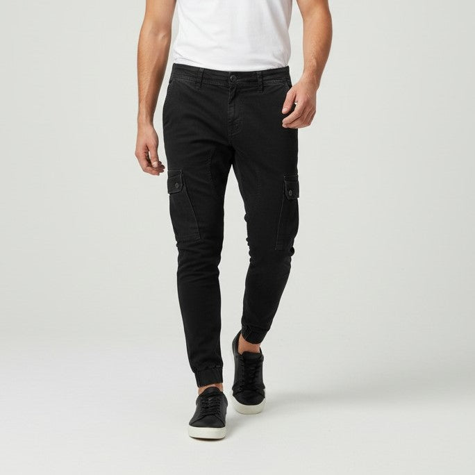 B Unique Fashions Men’s Fall Cargo Joggers-B Unique Fashions
