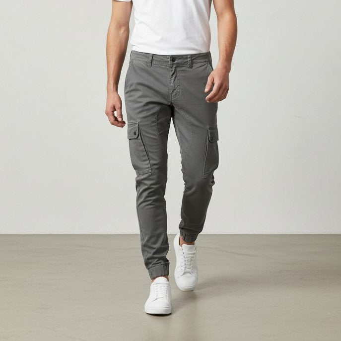 B Unique Fashions Men’s Fall Cargo Joggers-B Unique Fashions