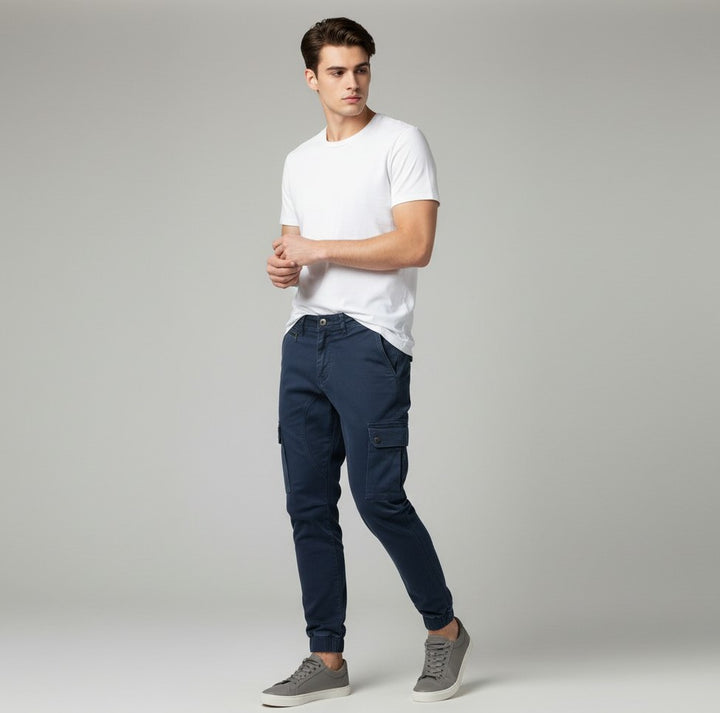 B Unique Fashions Men’s Fall Cargo Joggers-B Unique Fashions