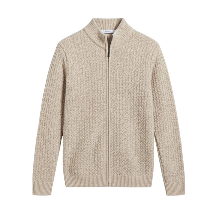 B Unique Fashions Men’s Full-Zip Wool Vest-B Unique Fashions