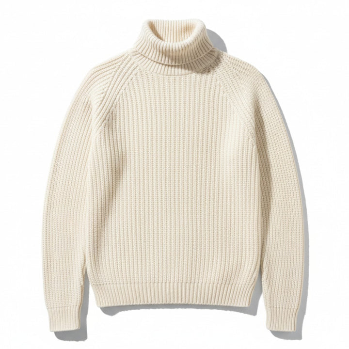 B Unique Fashions Men’s Knitted Turtleneck Sweater-B Unique Fashions