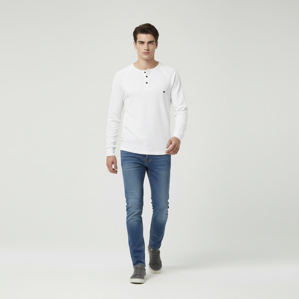 B Unique Fashions Men’s Long Sleeve Autumn Shirt-B Unique Fashions