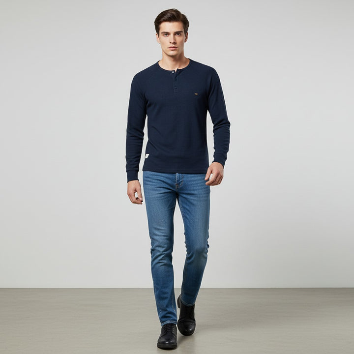 B Unique Fashions Men’s Long Sleeve Autumn Shirt-B Unique Fashions