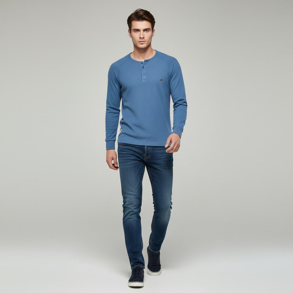 B Unique Fashions Men’s Long Sleeve Autumn Shirt-B Unique Fashions