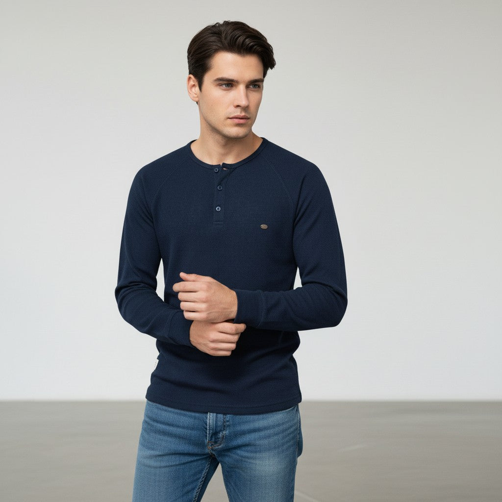 B Unique Fashions Men’s Long Sleeve Autumn Shirt-B Unique Fashions