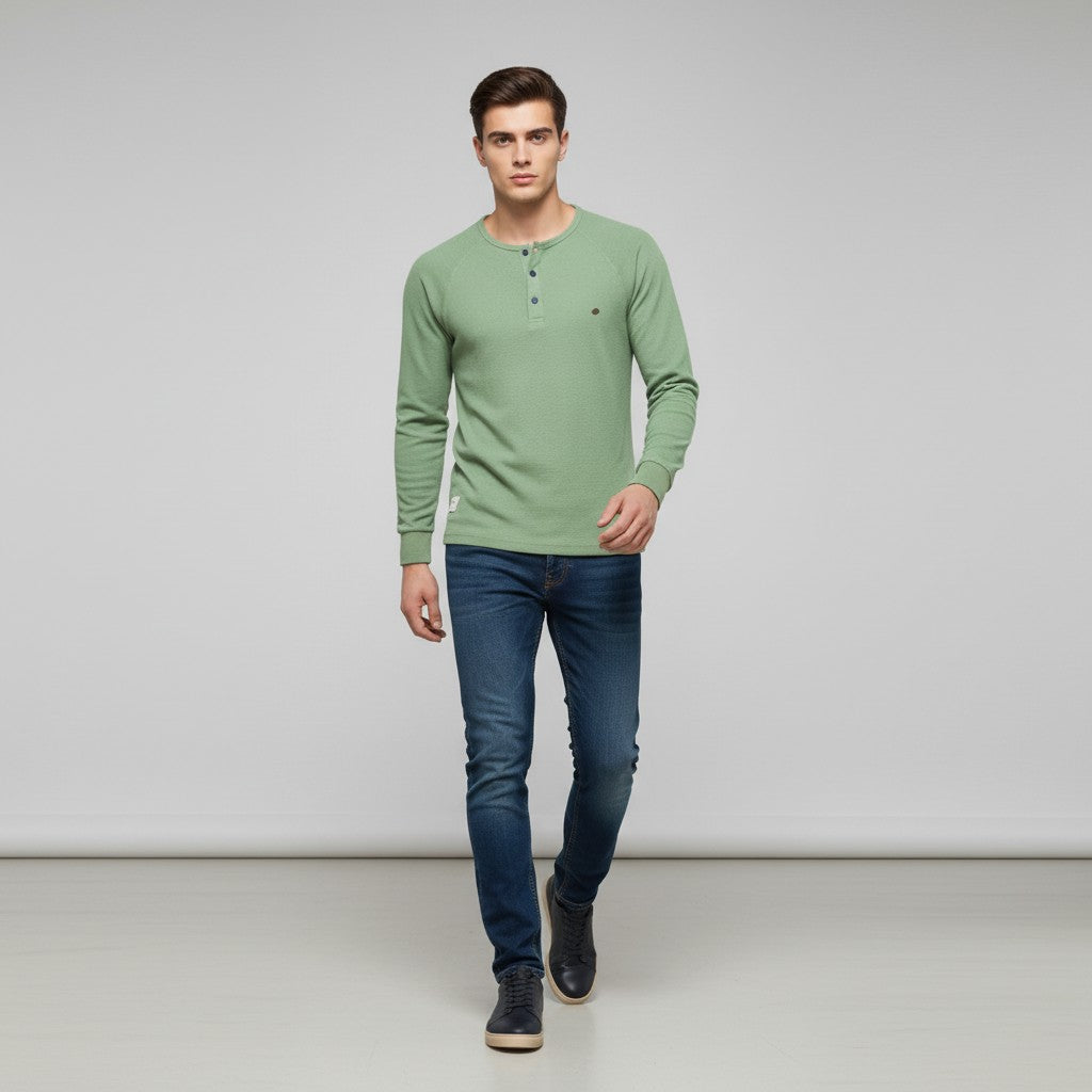 B Unique Fashions Men’s Long Sleeve Autumn Shirt-B Unique Fashions