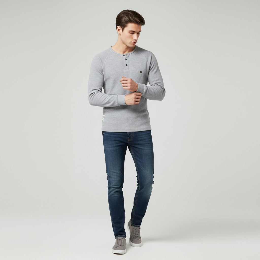 B Unique Fashions Men’s Long Sleeve Autumn Shirt-B Unique Fashions