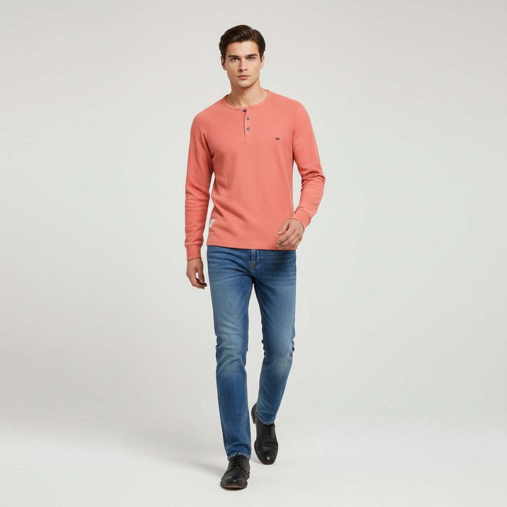 B Unique Fashions Men’s Long Sleeve Autumn Shirt-B Unique Fashions