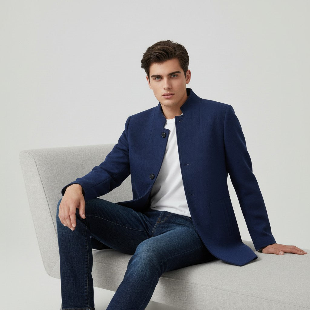 B Unique Fashions Men’s Modern Fall Coat