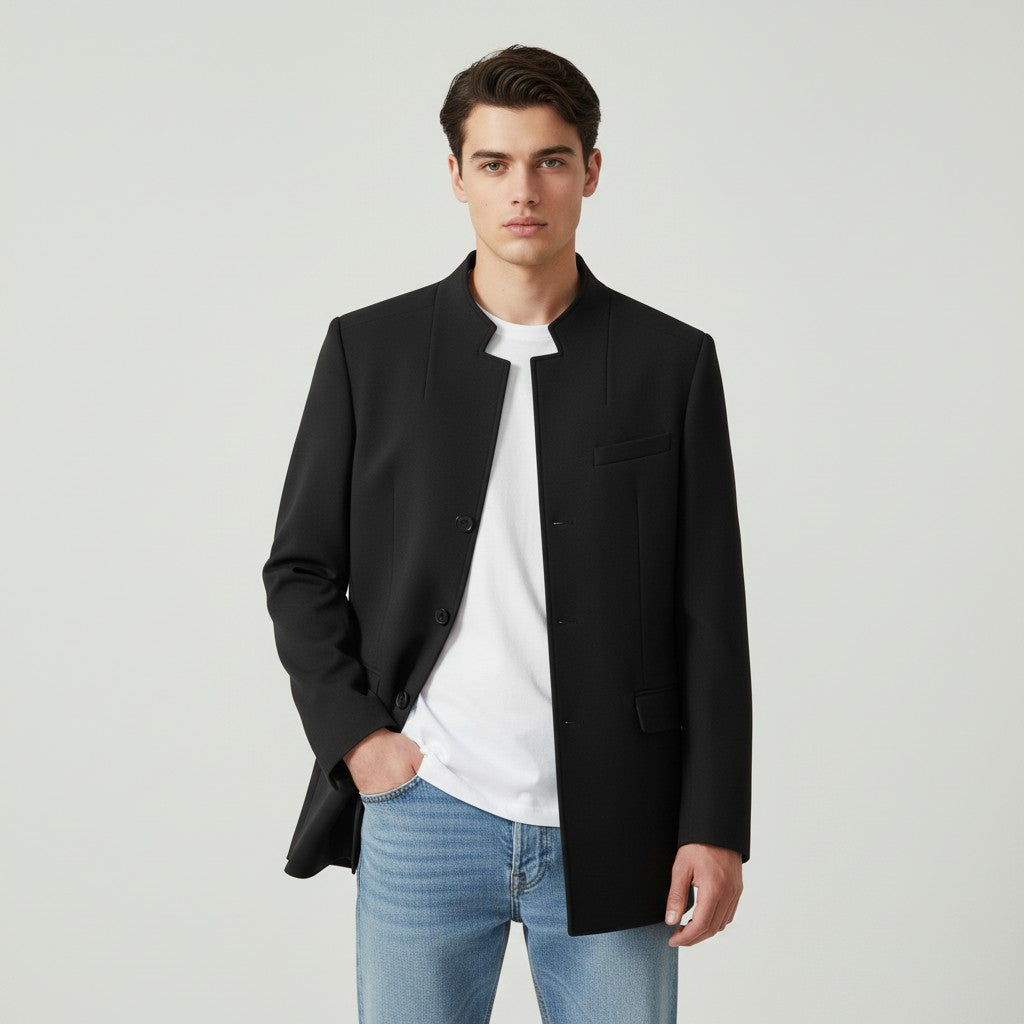 B Unique Fashions Men’s Modern Fall Coat