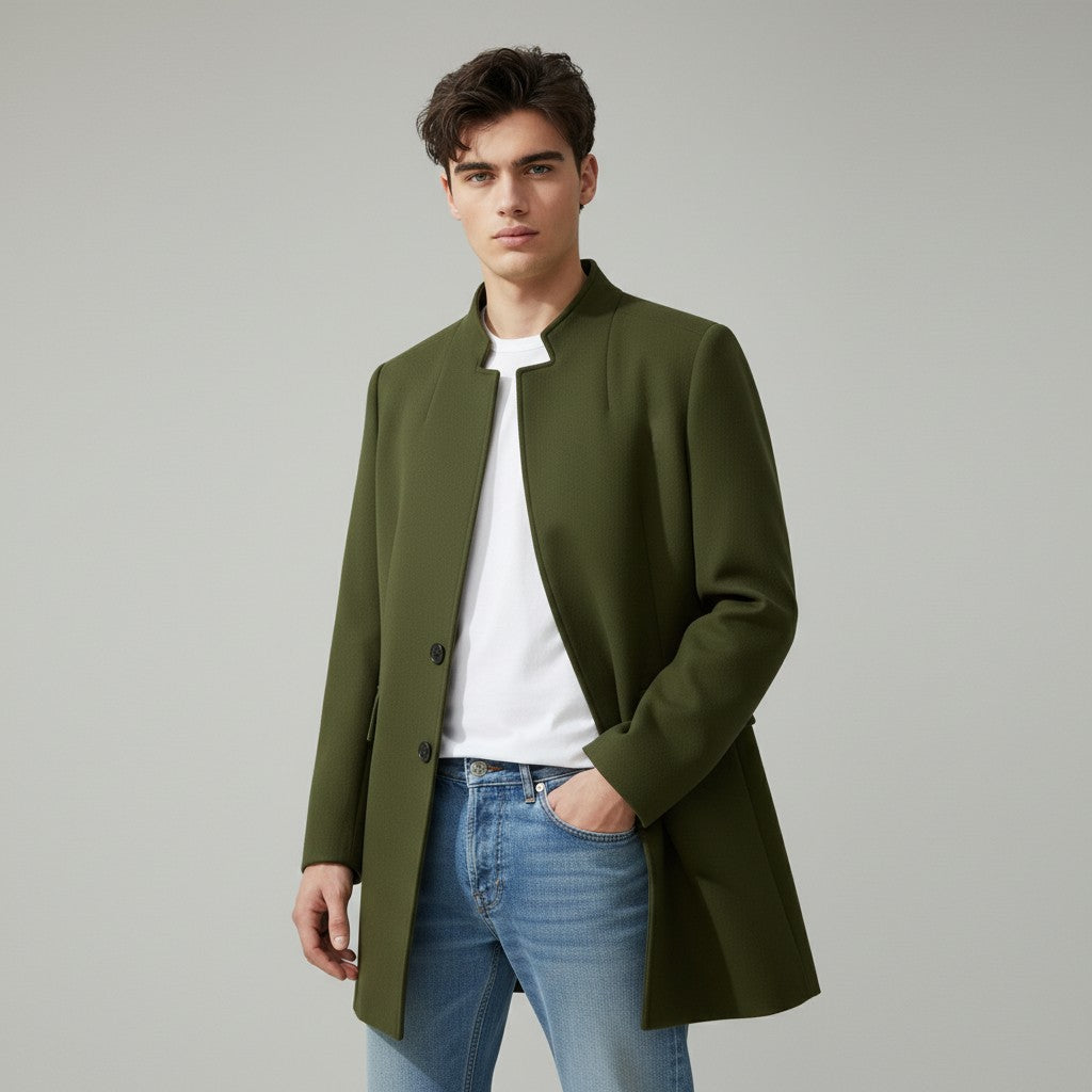 B Unique Fashions Men’s Modern Fall Coat