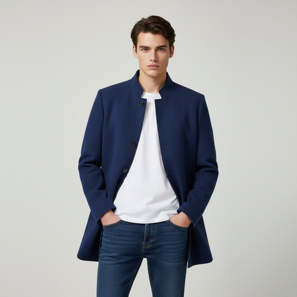 B Unique Fashions Men’s Modern Fall Coat