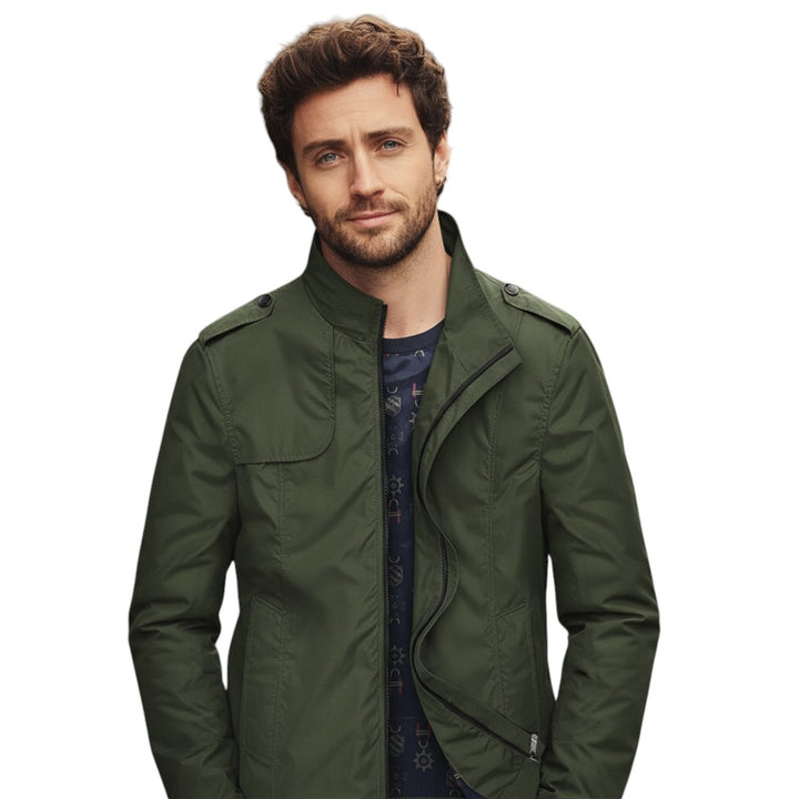 B Unique Fashions - Men’s Stand Collar Autumn Jacket-STYLAAR-B Unique Fashions