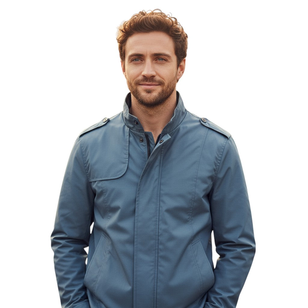 B Unique Fashions - Men’s Stand Collar Autumn Jacket-STYLAAR-B Unique Fashions