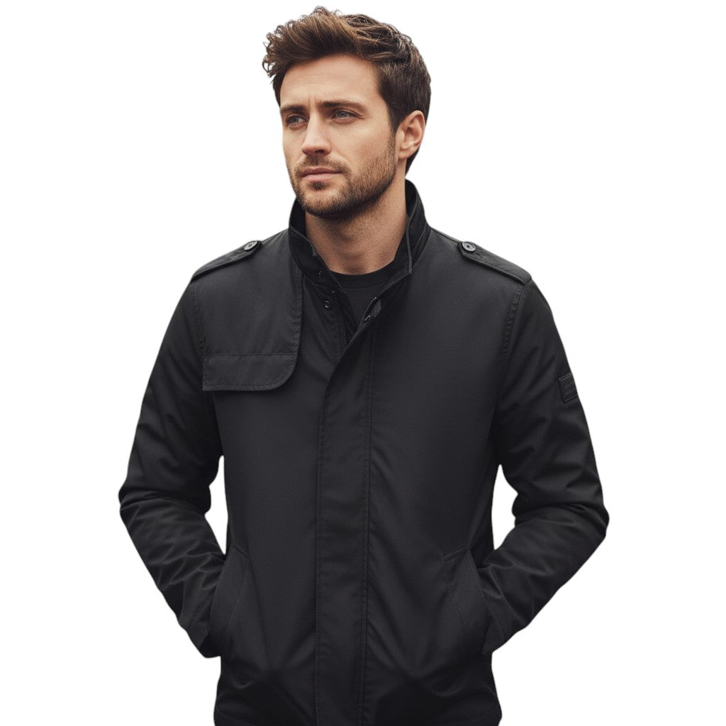 B Unique Fashions - Men’s Stand Collar Autumn Jacket-STYLAAR-B Unique Fashions