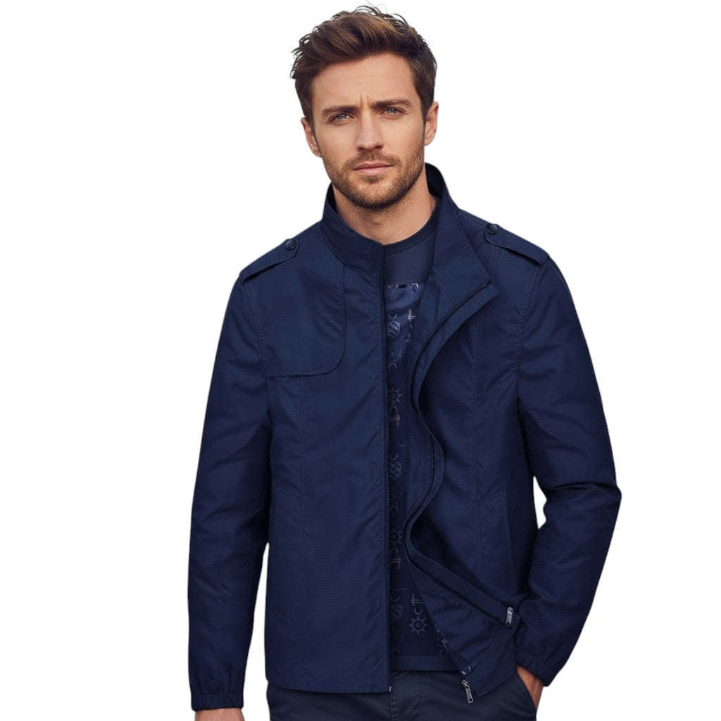 B Unique Fashions - Men’s Stand Collar Autumn Jacket-STYLAAR-B Unique Fashions