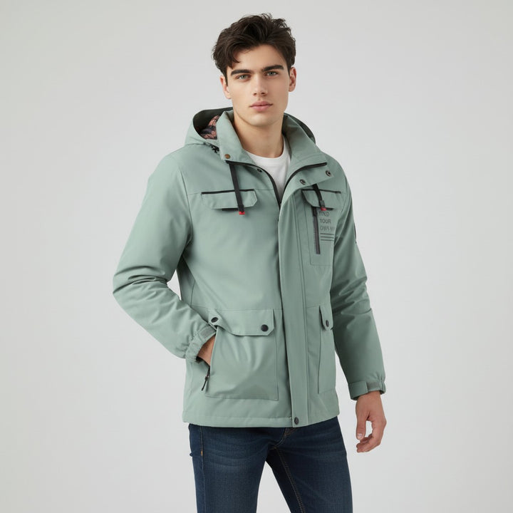 B Unique Fashions Men's Stylish Waterproof Winter Jacket-B Unique Fashions