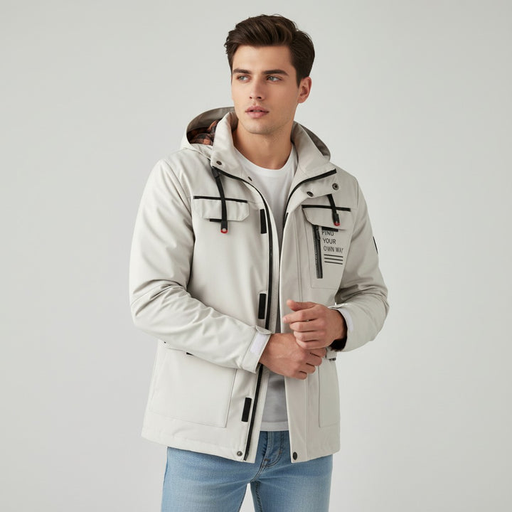 B Unique Fashions Men's Stylish Waterproof Winter Jacket-B Unique Fashions