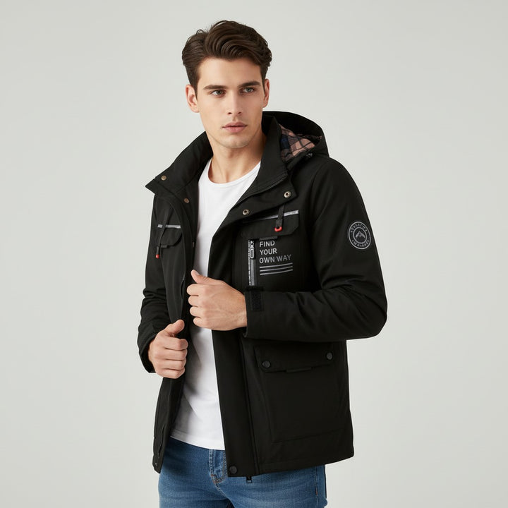B Unique Fashions Men's Stylish Waterproof Winter Jacket-B Unique Fashions
