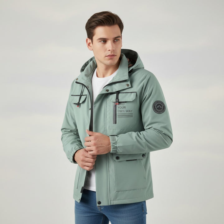 B Unique Fashions Men's Stylish Waterproof Winter Jacket-B Unique Fashions