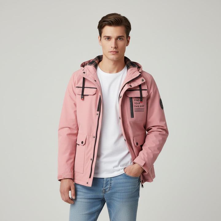 B Unique Fashions Men's Stylish Waterproof Winter Jacket-B Unique Fashions