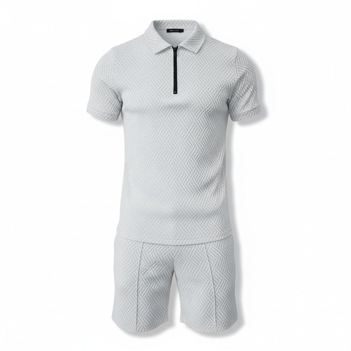 B Unique Fashions Men’s Summer Polo and Shorts Set-B Unique Fashions