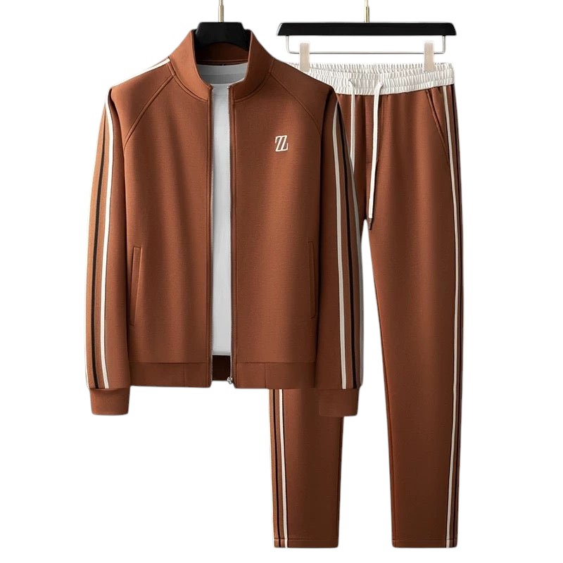 B Unique Fashions Men’s Two-Piece Athletic Tracksuit-B Unique Fashions