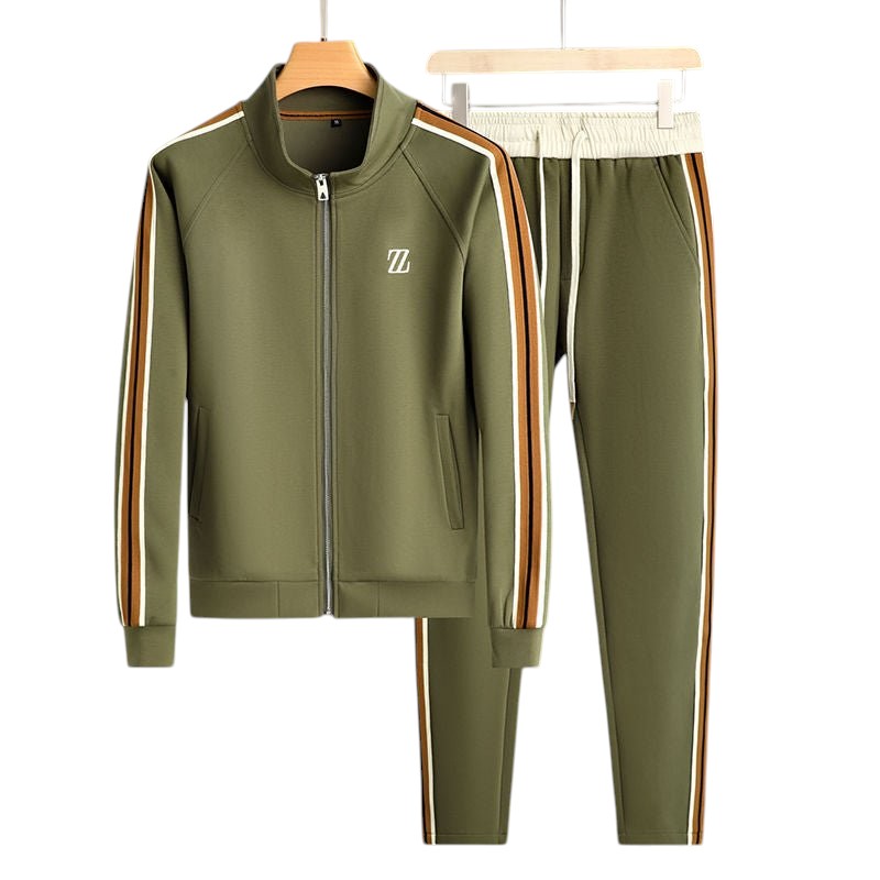B Unique Fashions Men’s Two-Piece Athletic Tracksuit-B Unique Fashions