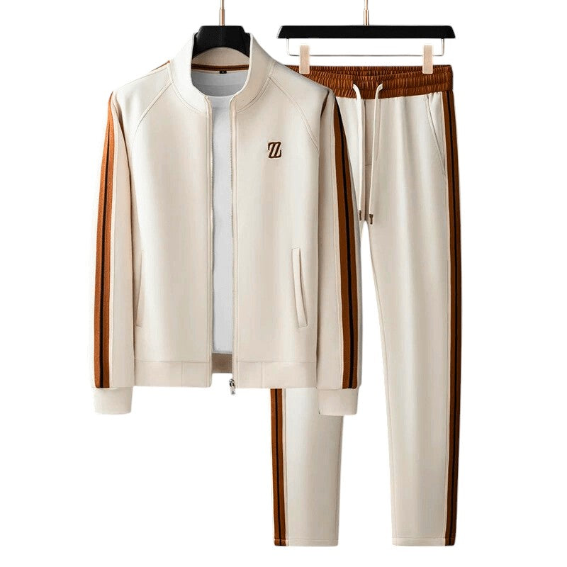 B Unique Fashions Men’s Two-Piece Athletic Tracksuit-B Unique Fashions