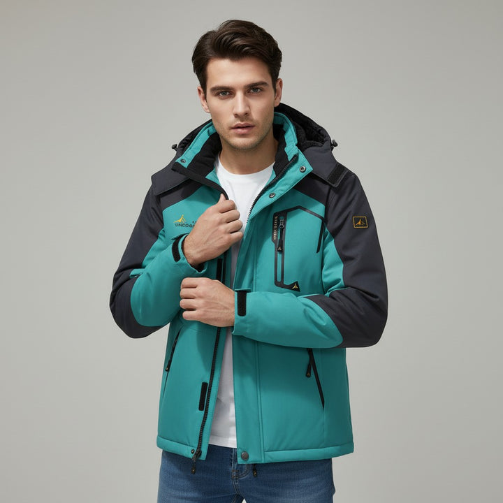 B Unique Fashions Men’s Waterproof Winter Jacket with Fleece Lining-B Unique Fashions