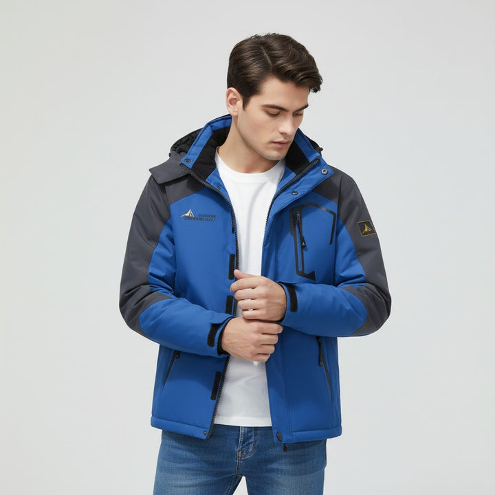 B Unique Fashions Men’s Waterproof Winter Jacket with Fleece Lining-B Unique Fashions