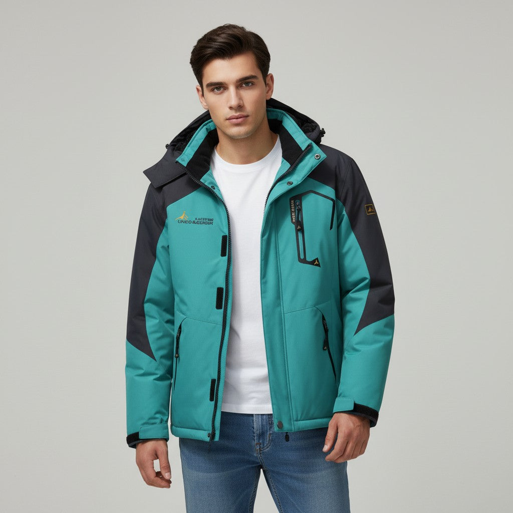 B Unique Fashions Men’s Waterproof Winter Jacket with Fleece Lining-B Unique Fashions