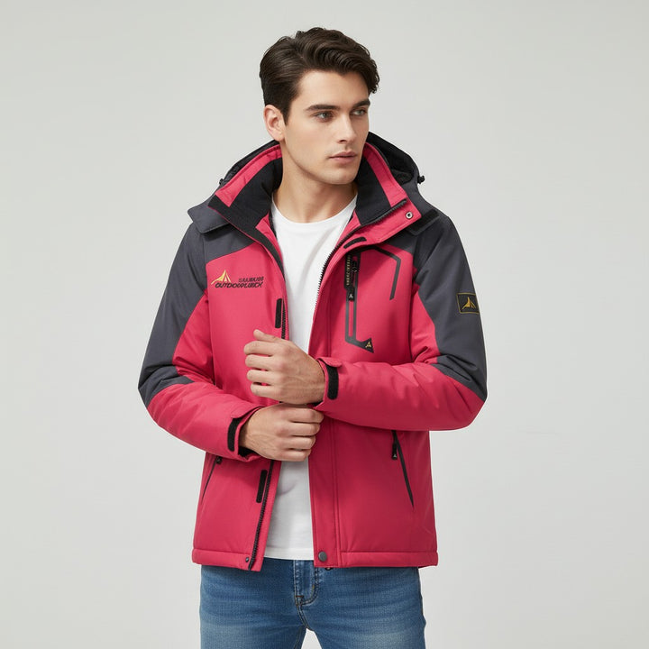 B Unique Fashions Men’s Waterproof Winter Jacket with Fleece Lining-B Unique Fashions