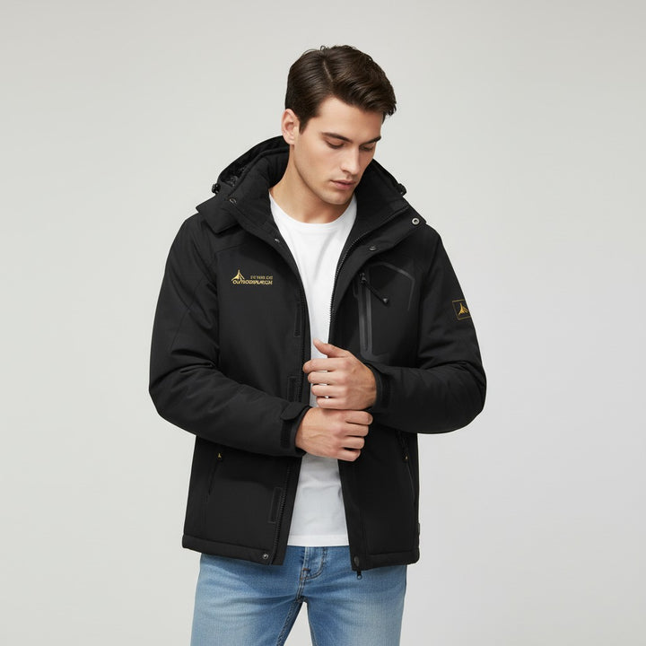 B Unique Fashions Men’s Waterproof Winter Jacket with Fleece Lining-B Unique Fashions