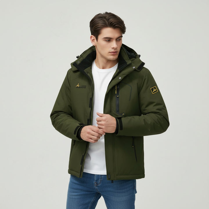 B Unique Fashions Men’s Waterproof Winter Jacket with Fleece Lining-B Unique Fashions