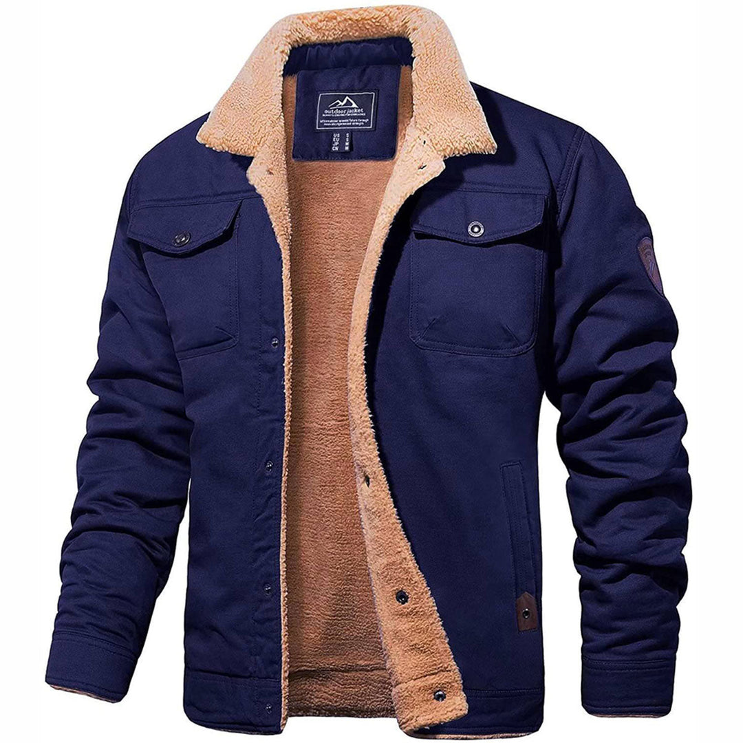 B Unique Fashions Men’s Winter Bomber Jacket-B Unique Fashions
