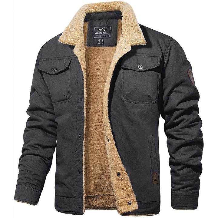 B Unique Fashions Men’s Winter Bomber Jacket-B Unique Fashions