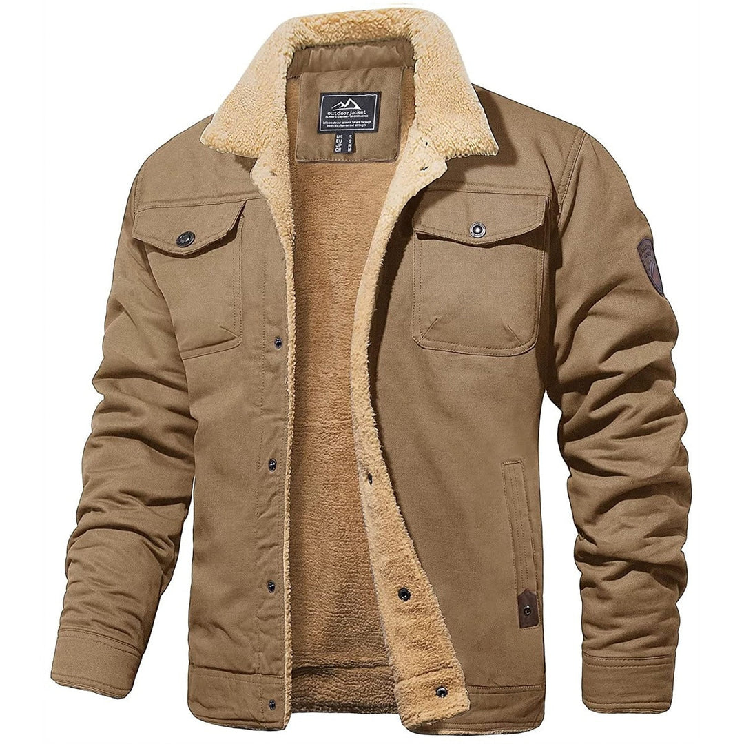 B Unique Fashions Men’s Winter Bomber Jacket-B Unique Fashions