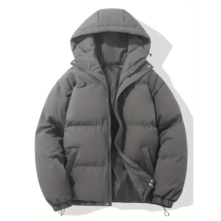 B Unique Fashions Men’s Winter Down Jacket with Hood-B Unique Fashions