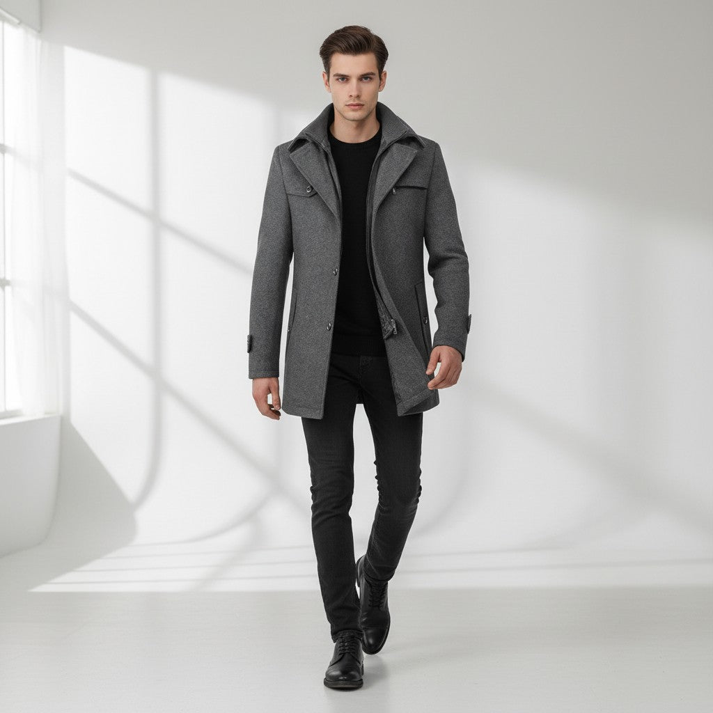 B Unique Fashions Men’s Winter Jacket-B Unique Fashions