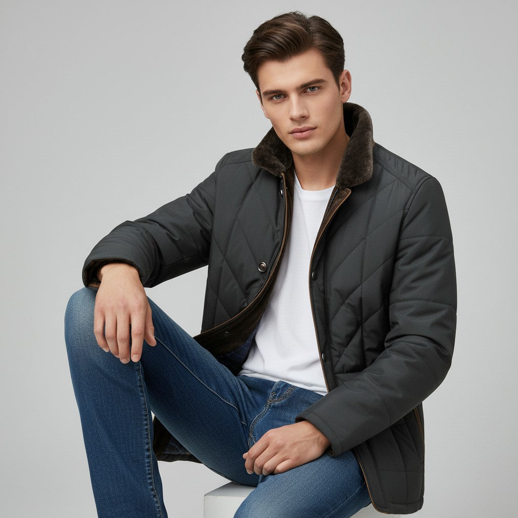 B Unique Fashions Men’s Winter Jacket-B Unique Fashions